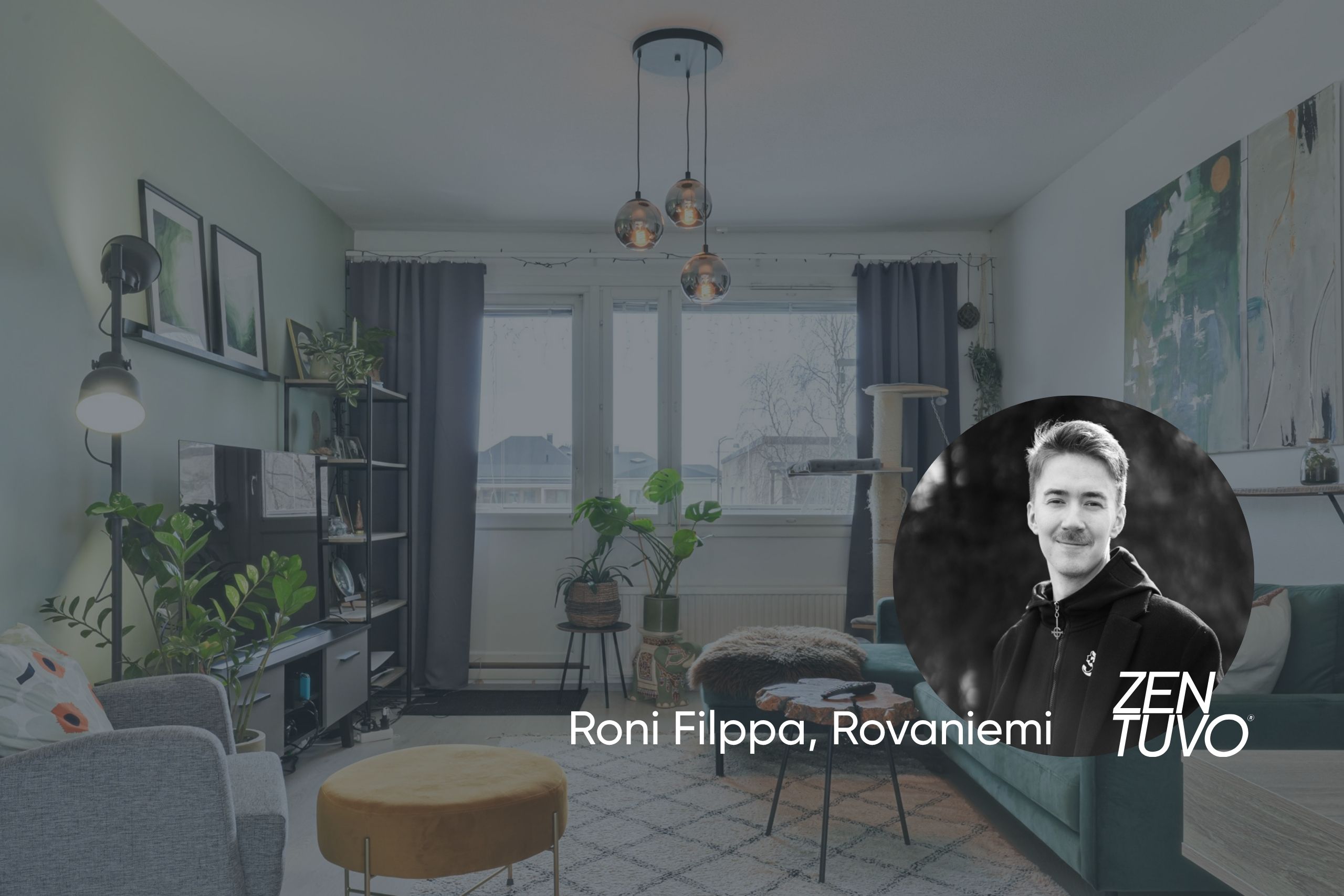Uusi asuntokuvaaja Rovaniemellä -tervetuloa Roni Filppa!