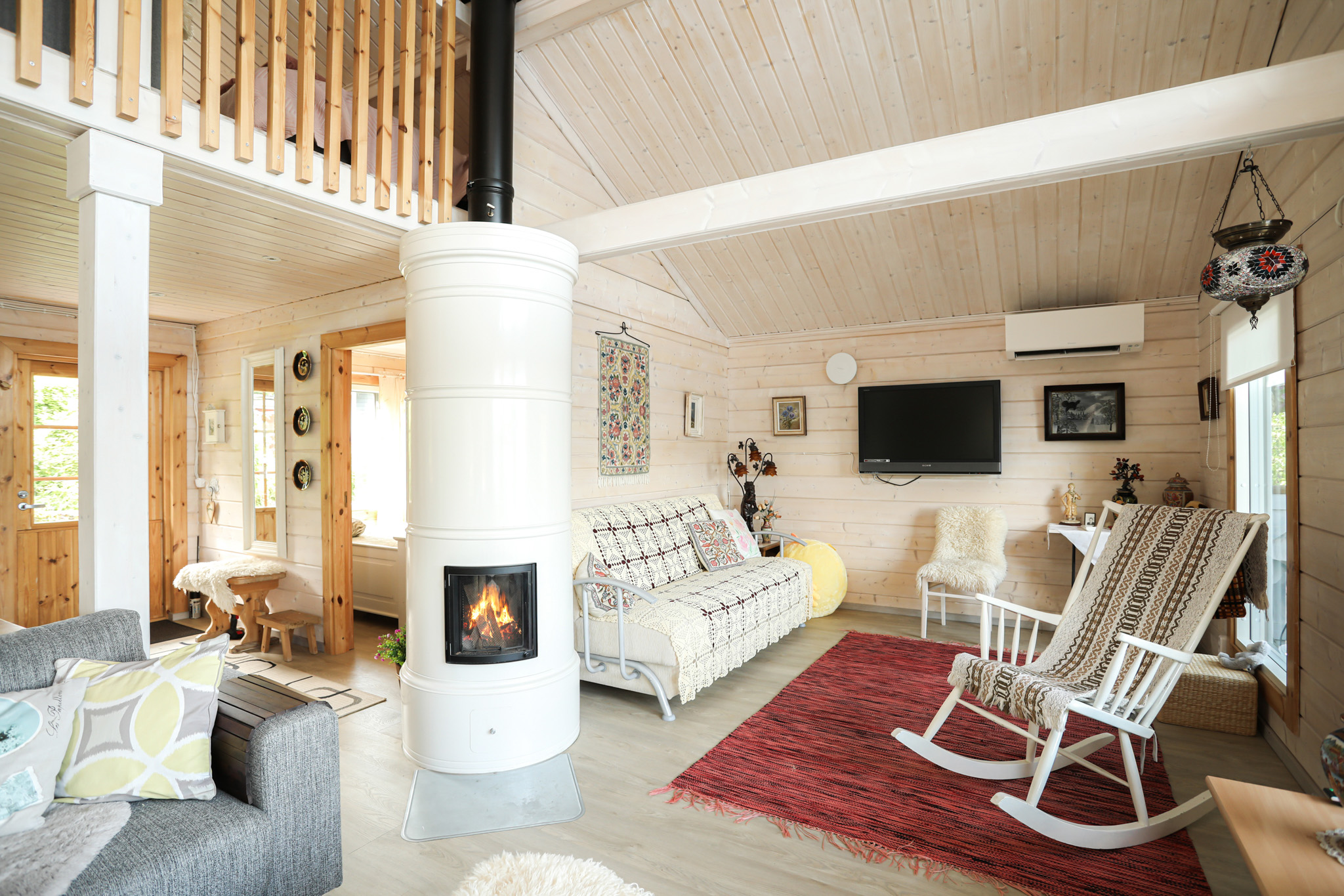 Maria Mattelmaen kuvaama vapaa-ajan asunto Lahdessa