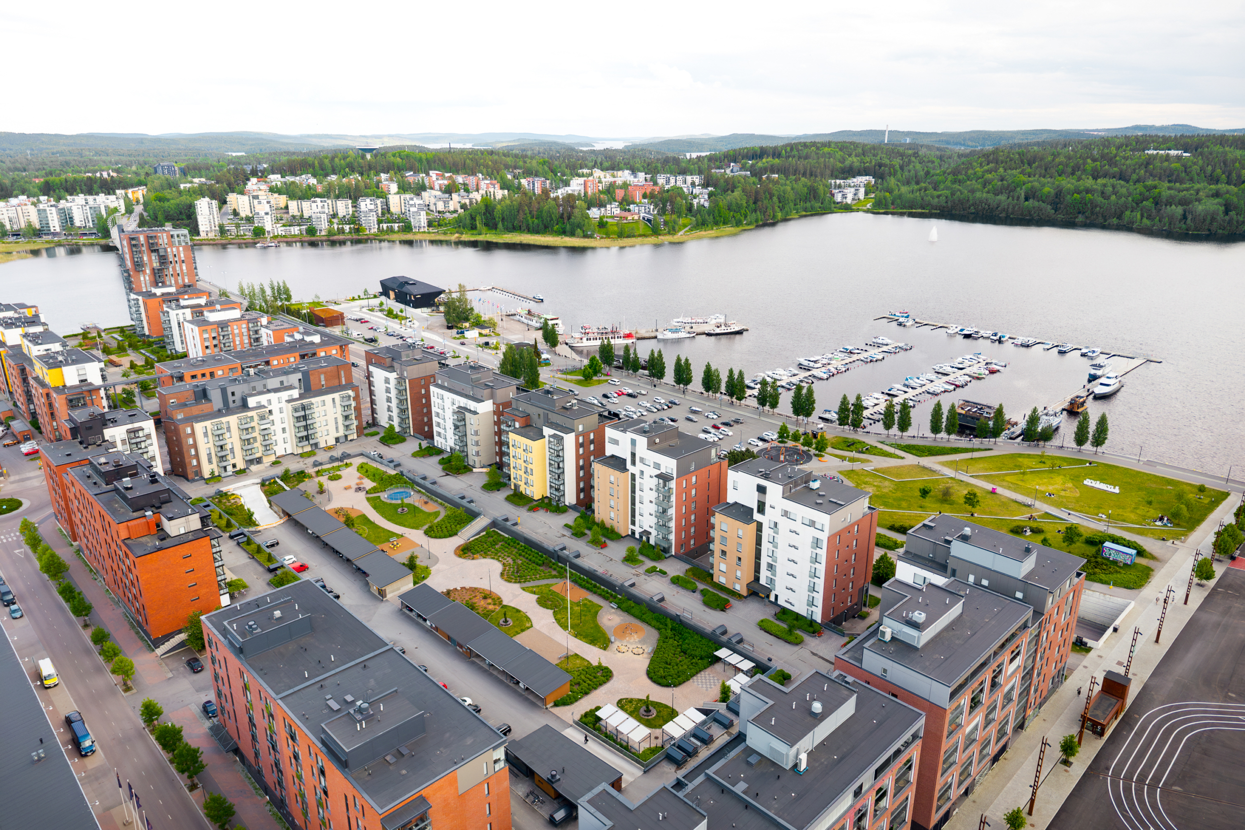 Asuntokuvaus Jyväskylä 1 Asuntokuvaus Jyväskylä, maisemakuvaa Jyväskylästä
