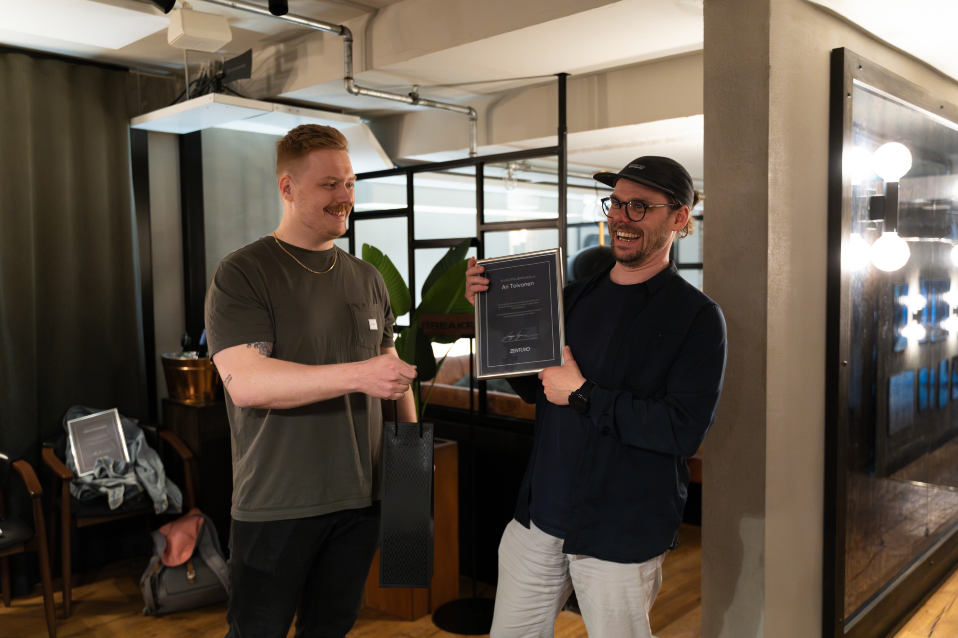 Tiimipäivä 2026 – inspiraatiota ja yhteistyötä 6 10 vuotta zentuvon asuntokuvauksia kunniamaininta Ari Toivonen ja Ismo Korhonen