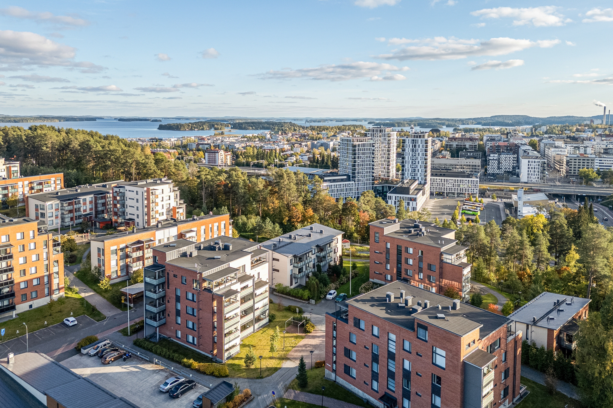 Asuntokuvaus Kuopio 1 maisemakuva kuopio asuntokuvauksessa