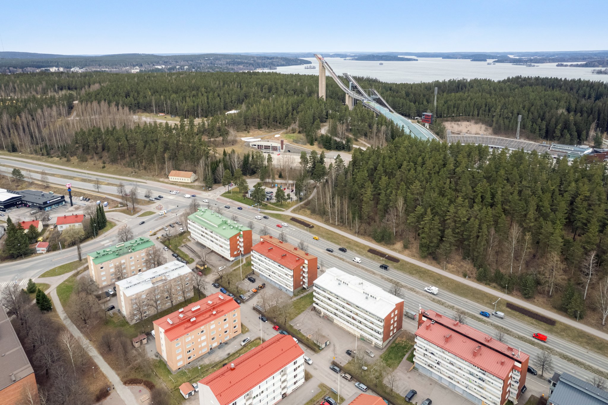 Asuntokuvaus Lahti 1 maisemakuva lahti drone 2025